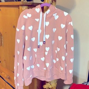 Reflex Heart Hoodie 3xl soft pink